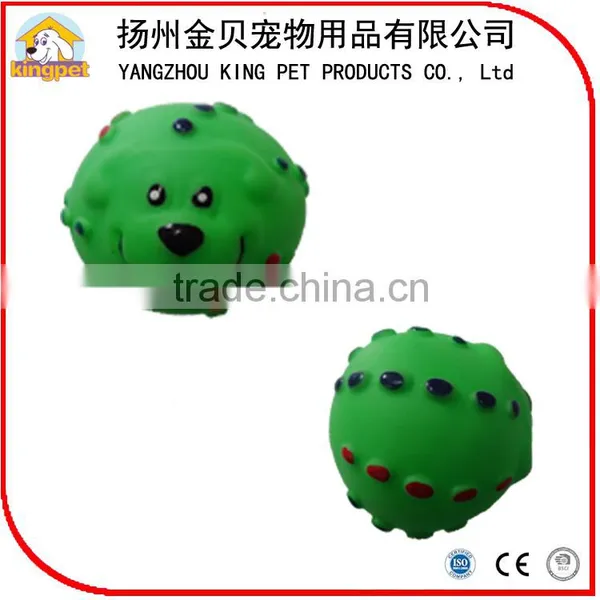 Customized Design Rubber Squeaky Pet Toy Sounding Dog Hedgehog photo-3