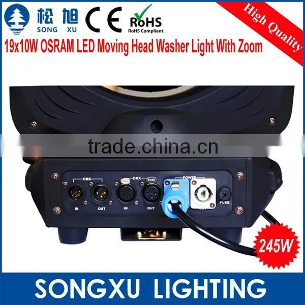 Professional 19x10w Osram Led Mac Aura Moving Head Led Stage Light photo-5