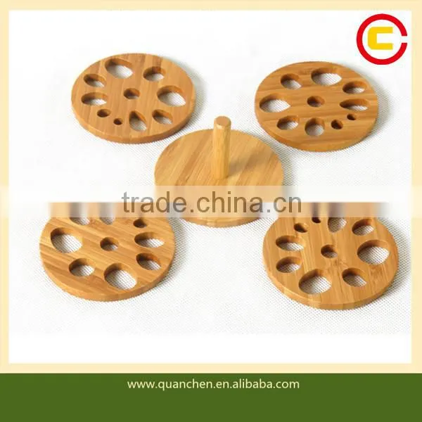 Fashion Eco-friendly Set of 4 Bamboo Heating Mats for Table photo-2