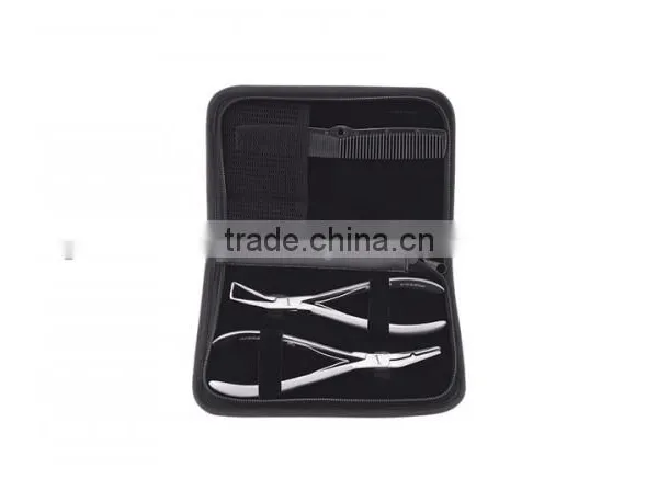 HARMONY WHOLESALE micro beads hair extension tool/micro ring tool kits/micro link plier and pulling needle