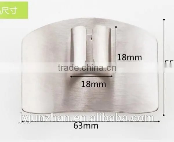Kitchen Stainless Steel Chop Safe Finger Guard , Cutting Guard , Safe Slice,teel Finger Hand Protector Guard photo-3