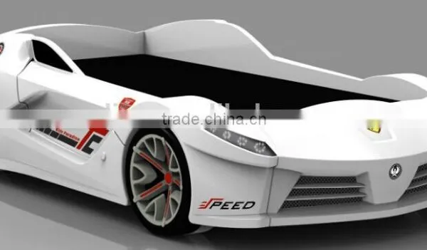 Ferrari Kids Sports Car Bunk Beds Children Bedroom Furniture photo-4