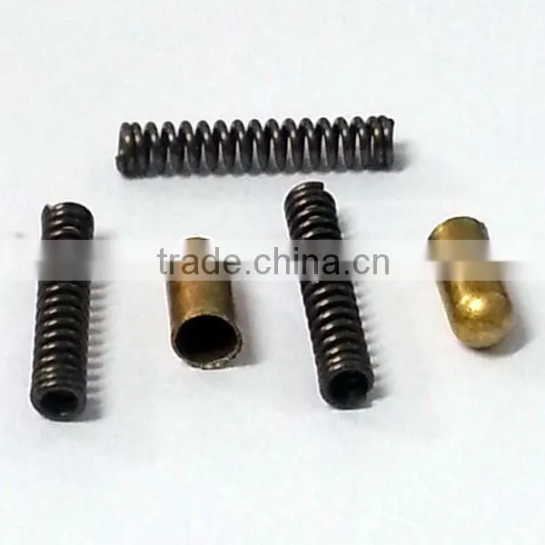 Black Carbon Spring Spiral Cylinder Compression Spring photo-2