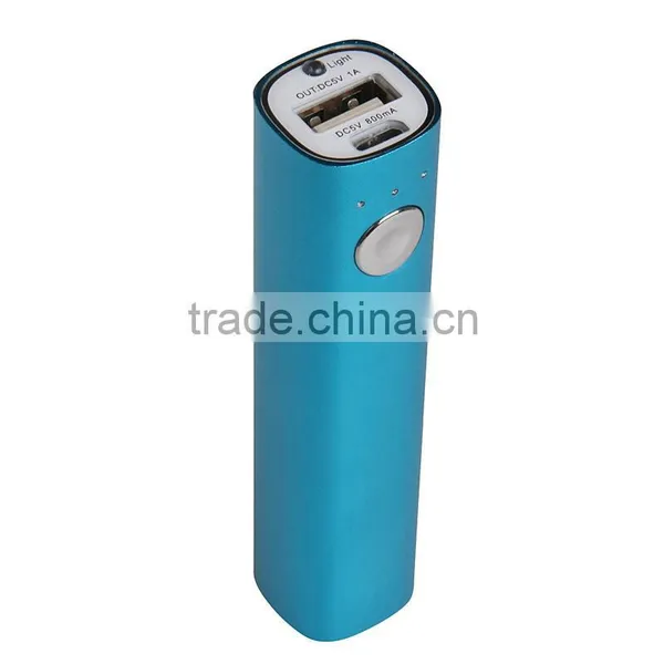 2015 New Design 18650 Battery Cell Portable Power Bank With Led Light photo-3