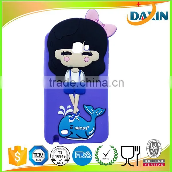 Dongguan Cartoon Silicone Cell Phone Case Manufacturers, Custom Cute 3d Silicone Phone Case photo-3