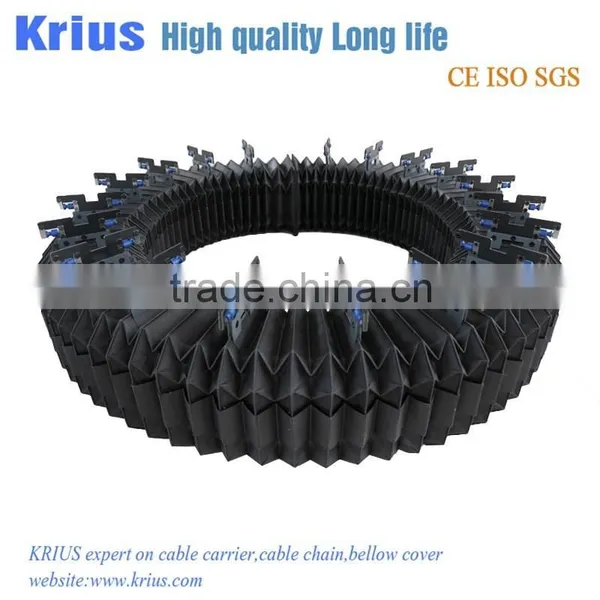 China Flexible Cnc Machine Accessary Dusty Cover Molded Bellows photo-3