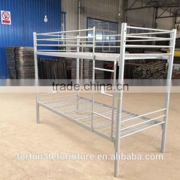 Hebei Bazhou Detachable Strong Wrought Iron Metal Bunk Bed photo-6