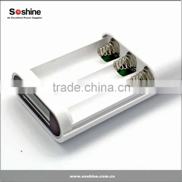 New Released Soshine E5 3-slot 18650 Battery Power Bank Charger photo-3