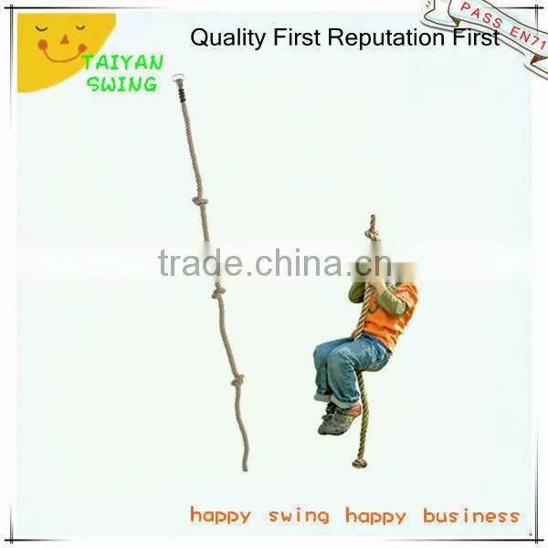 Knotted Climbing Rope Swing