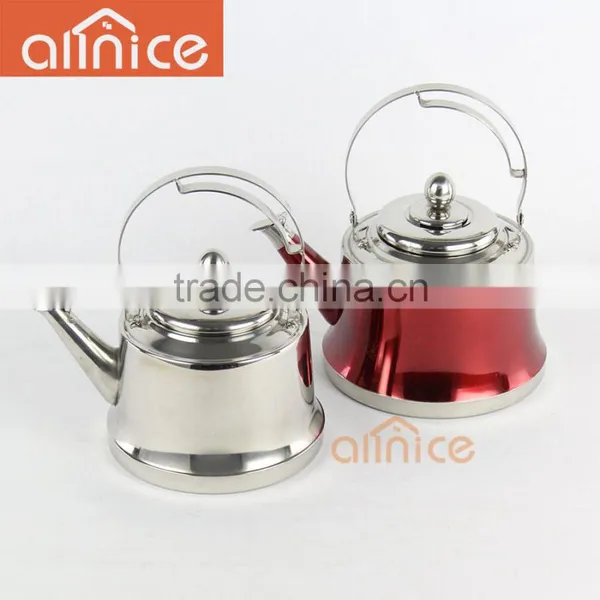 Can be Painted Any Colors Promotional Portable Mini Size 2L/2.5L Water Tea Kettle Coffee Pot With New Design ss Handle&knob photo-2