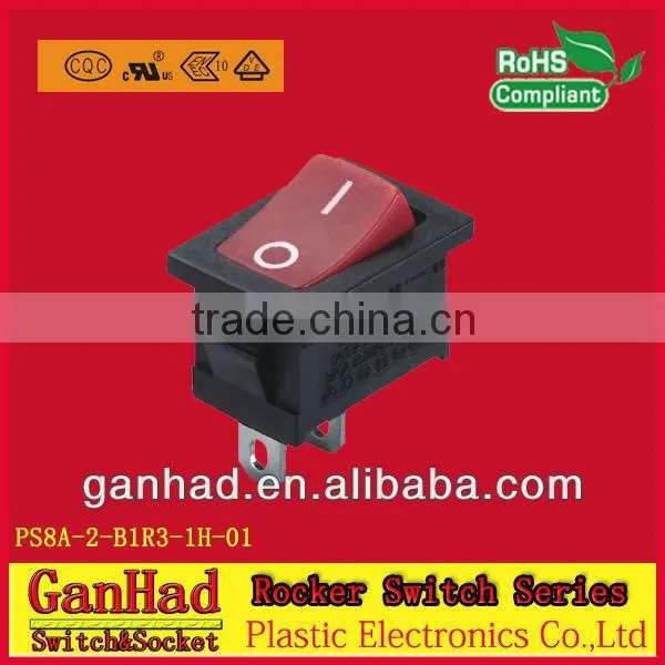Single Pole Double Pole Double Throw Rocker Switch