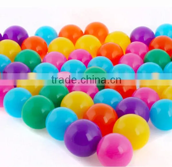 Blue Color 8cm Bulk Plastic Balls Bulk Ball Pit Balls Made In China photo-6