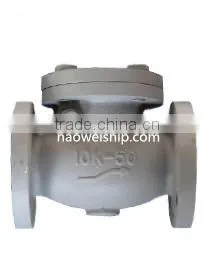 JIS F7373 10K Marine Cast Iron Swing Check Globe Valve