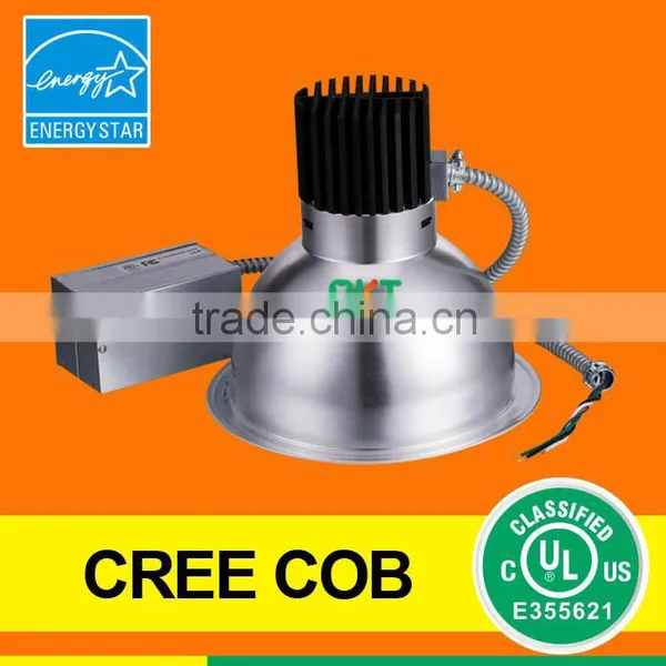ES UL Approved Cob Recessed 10 In. Led Commercial Downlight Retrofit Kit 40w 54w Options photo-2
