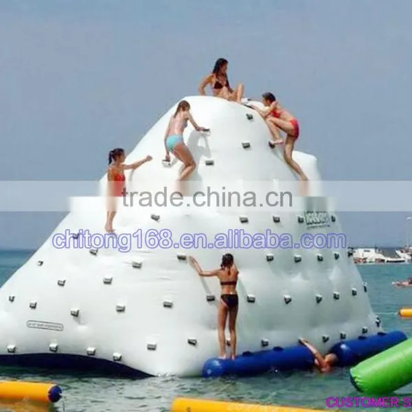 Extreme Sports Floating Inflatable Climbing Iceberg Fun Games For Child And Adult photo-2