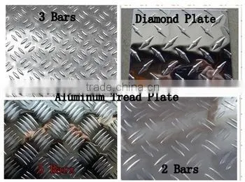 Aluminum Tread Plate 1100 1050 1060 Embossed Aluminum Sheet photo-4