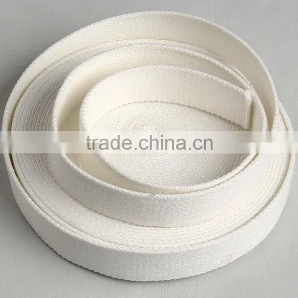 Ribbon Making Factory Customs Garment Accessories Band White Webbing for Snap -open Bottom photo-2
