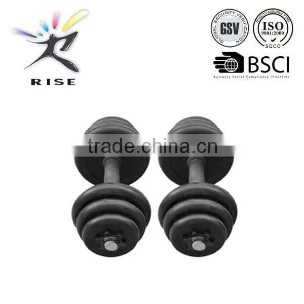 Sand Dumbbell Plastic Dumbbell Dumbells for Sale