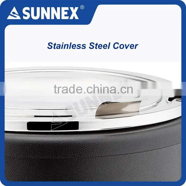 Sunnex Economical Black Electric Soup Warmer, 10 Ltr., S.S. Cover photo-2