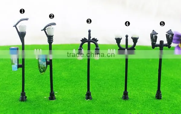 Plastic Building Material Outdoor Light For7cm, Scale Model Building Lighting, HO Scale,N Scale, ML-19 photo-3