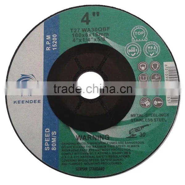 Abrasives Grinding Wheels Discs on Metal Steel Iron Stainless Steel Deburring Surface