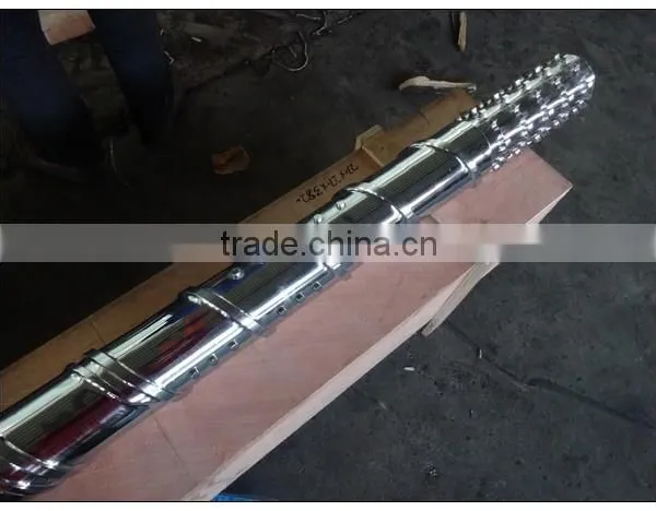 D120 LDPE,LLDPE Agriculture Film Chromed Blowing Screw Barrel photo-3