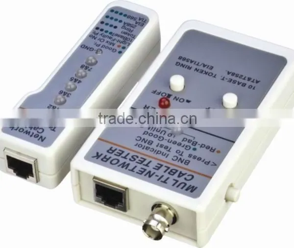 Network Mlti-modular Cable Tester for RJ45(UTP/STP) and BNC Modular Cables