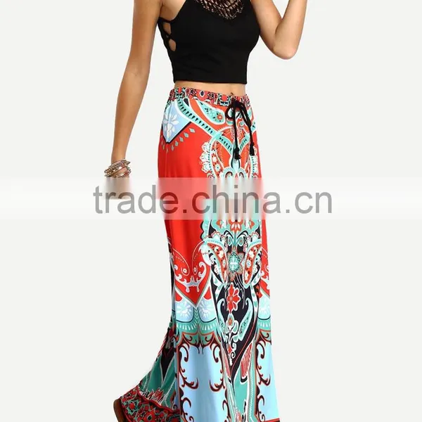 2016 Casual Skirt for Women, Long Casual Muslim Skirt
