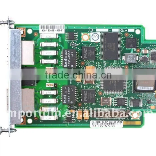GENUINE CISCO VWIC2-2MFT-T1/E1 MULTIFLEX CARD Voice Module