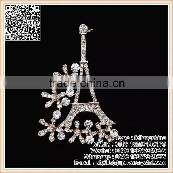 Top Sale Luxury Crystal Perfume On Grades Brooch For Man Suit photo-5