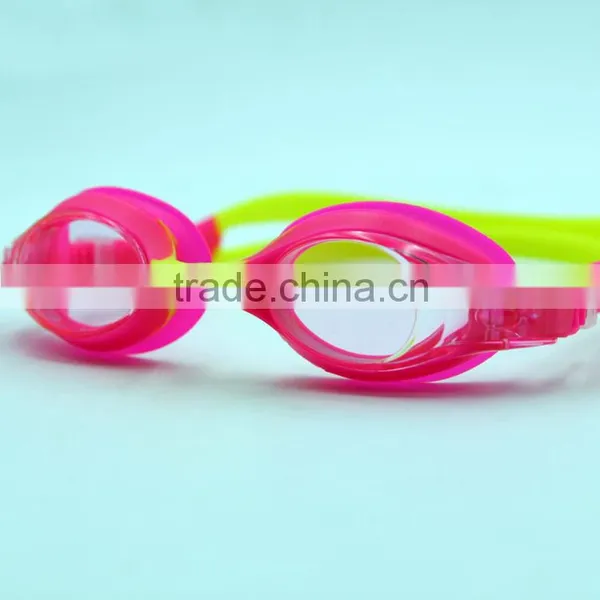 Wisedeal Colorful Kid Waterproof Non-fogging Anti Uv Swimming Goggles Swim/Dive Glasses photo-3