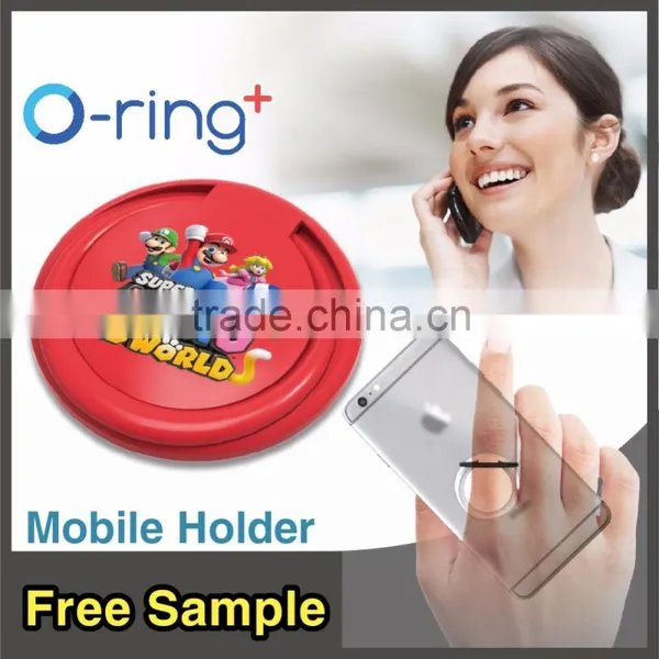 O-ring+ Cheap Plastic FInger Ring Holder Ring Stand for Mobile Phone photo-2