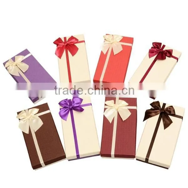 Various Colors Paper Scarf Box Orange photo-2