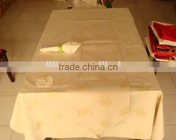High Quality Polyester Jacquard Cheap Table Cover photo-3