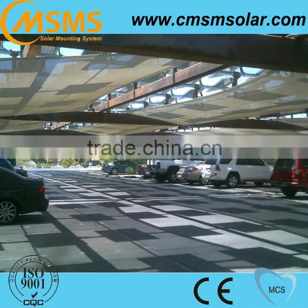 30kw Aluminum Carport Solar Panel Mounting Frames With Structure photo-4