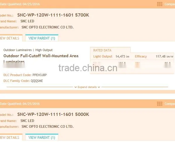 Factory Direct 120w UL DLC Module Led Wall Pack With High Lumen Efficiency for Parking Lot or Building photo-3
