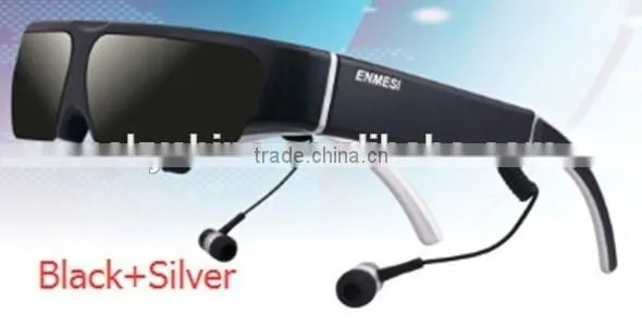 2015 New 3D Smart Video Glass E6-12 Support MP1,MP2,MP3,WMA,OGG,AAC,M4A,FLAC,APE,AC3,AMR,DTS,RA,WAV Etc photo-2