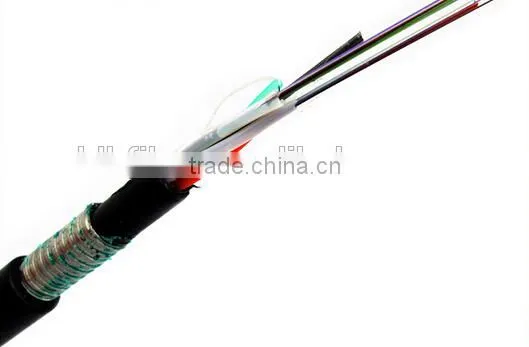 New GYTY53 Loose Tube Direct-burial Cable, GYTY53 Steel Wire Fiber Optic Cable photo-2