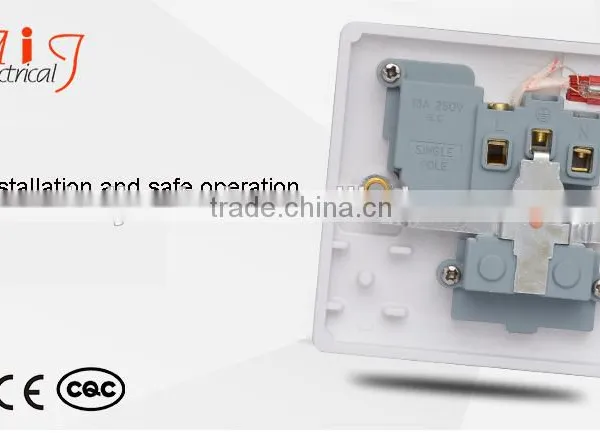 Electrical UK 3 Flat Pin 13 Amp Plug With 1 Gang Switch photo-5