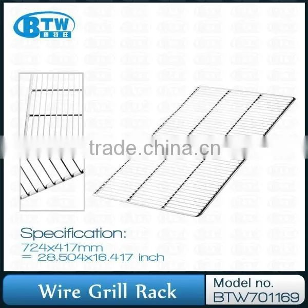 Nickel Plated Iron Wire Oven Screener/Stainless Steel Commercial Grill Rack