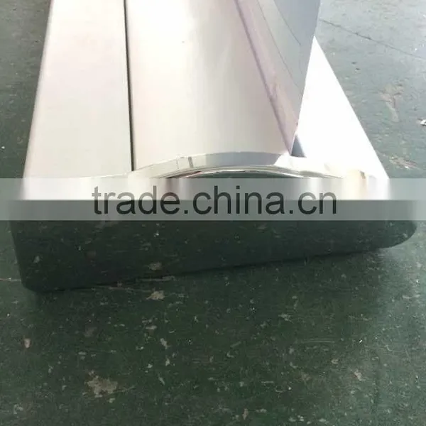 Aluminum Wide Base Roll up Banner Stand, Expo 80*200cm Broad Base Roll up Standees photo-4
