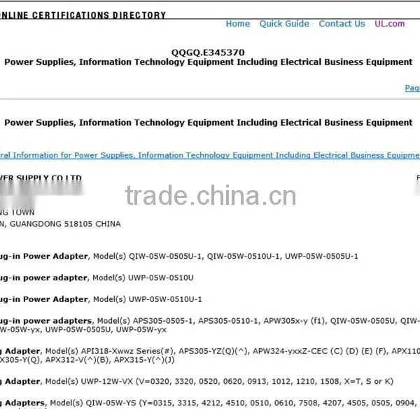 UL/cUL 5W 0.5A USB Power Supply(black Colour) photo-3