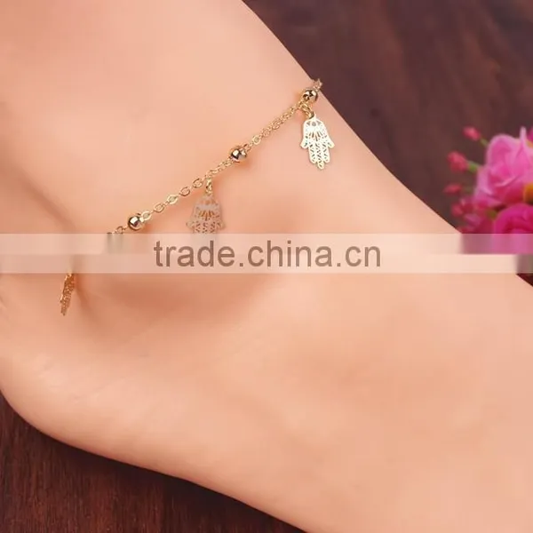 Antique Design A50019 Silver Baby Anklets photo-4