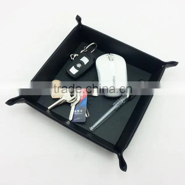 Basket Leather Storage Box photo-2