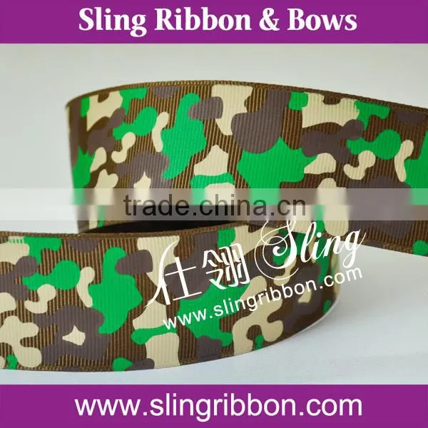 1.5 Inch Single Faced Leopard Printed Ribbon photo-3