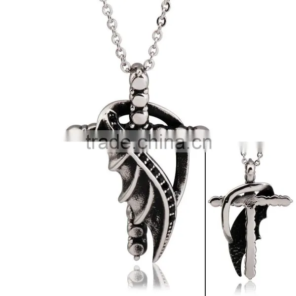 Wholesale Fashion Stock Stainless Steel Cross Pendant FP50051 photo-3