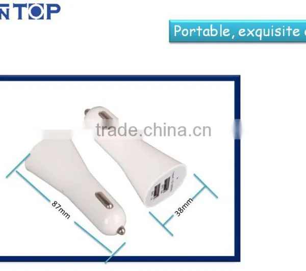 High Quality Cheap Price OEM/ODM Manufacture Universal Portable 5v 1a Dual Usb Wireless Car Charger photo-6