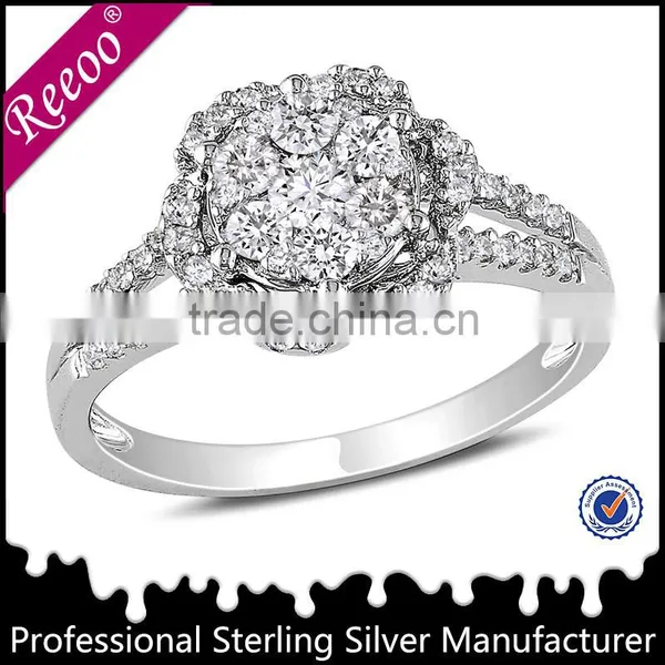 Fashion Jewelry Big Rings, Crown Wedding Rings Jewelry