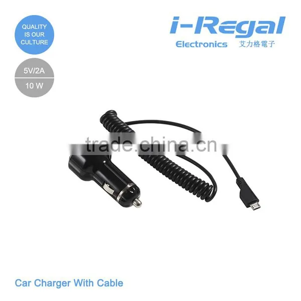 2.1a Micro USB Car Charger With Cable photo-2