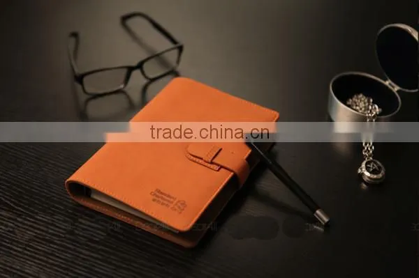Loose Leaf Leather Journal Diary Notebook With Pen Holder and Card Holder photo-4